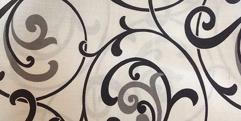 Бело-черная Микрофибра